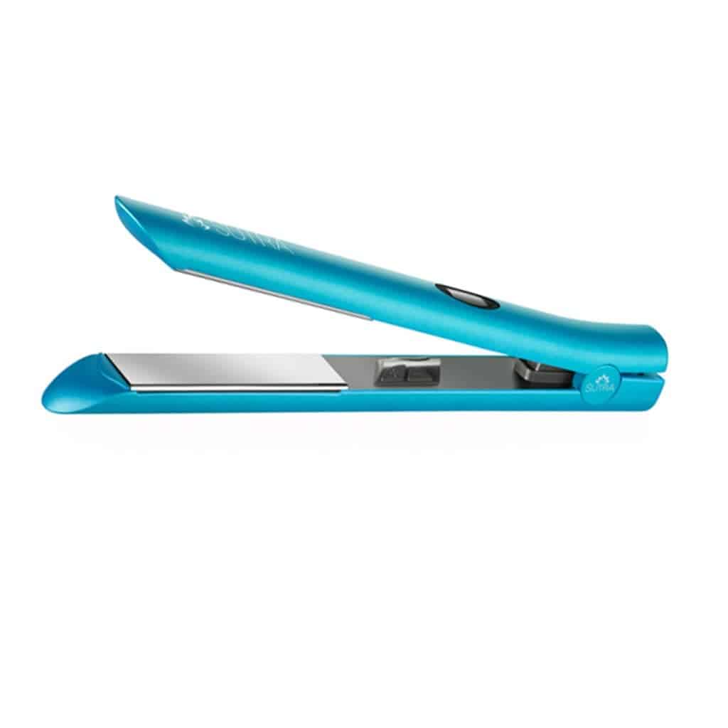 Turquoise flat outlet iron